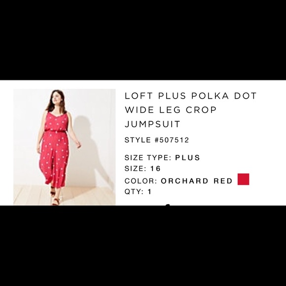 Loft pink and white jumpsuit with tags!!! - Picture 1 of 3